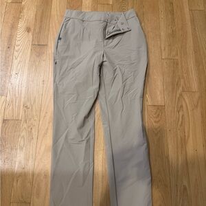 Tan Straight-Leg Pants- Figs Pro- NWOT